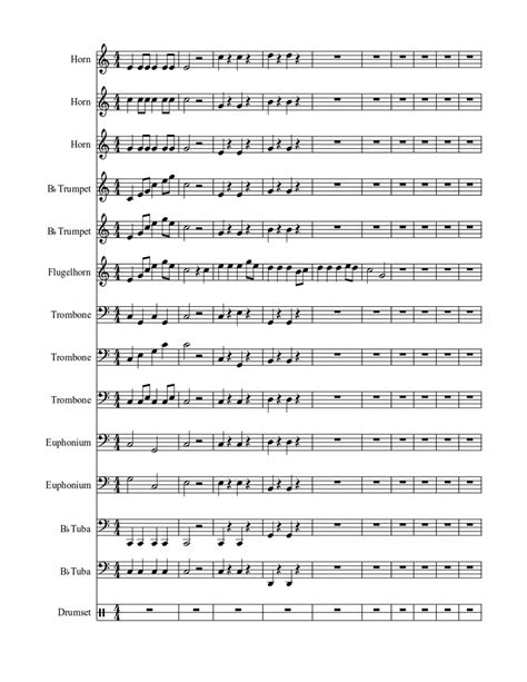 sheet metal bands|free printable band sheet music.